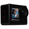 electriQ 4K Ultra HD Dual Screen Waterproof Sports Action Camera - Black